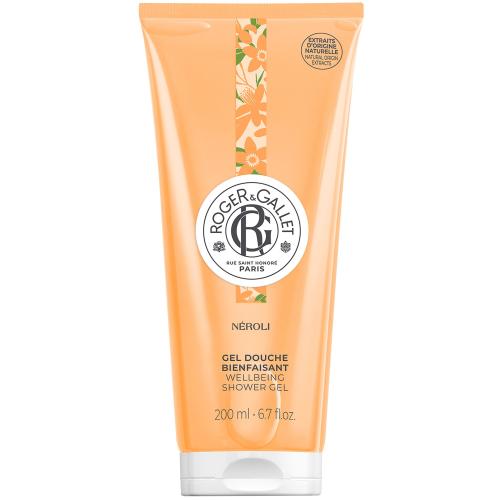 Roger & Gallet Neroli Wellbeing Shower Gel Ενυδατικό, Αναζωογονητικό Αφρόλουτρο με Άρωμα Νέρολι & Άνθους Πορτοκαλιάς 200ml